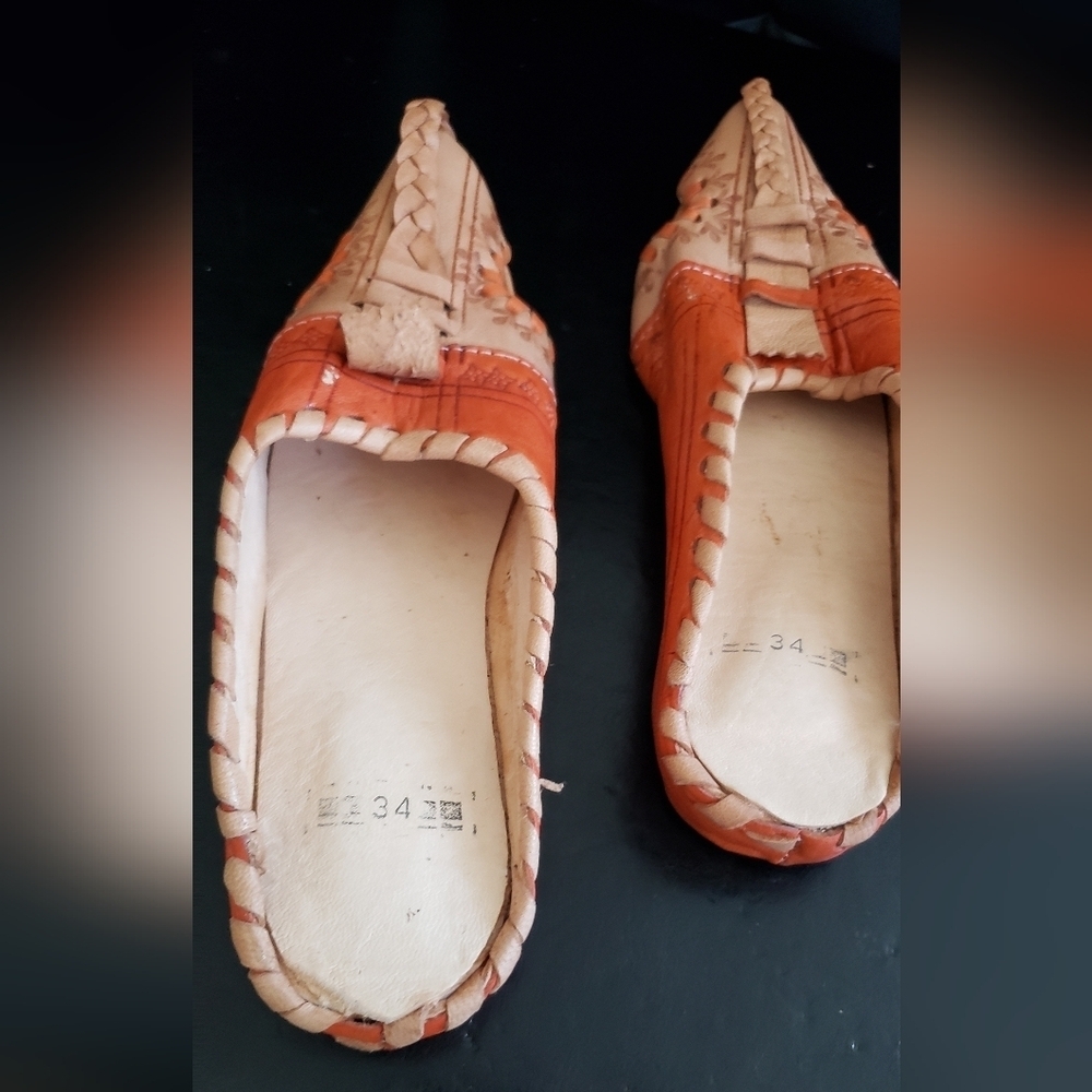 Babouche-Maroc Moroccan Sindbad Slippers - Handmade - Picture 4 of 5